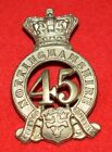 British Army. 45th Foot - Sherwood Foresters ? Glengarry Cap Badge