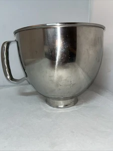 Kitchenaid Edelstahl-Rührschüssel KSM150 5 Quart Drehverschluss - Bild 1 von 8