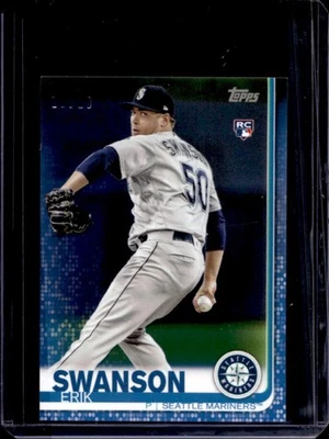 2019 Topps On-Demand Mini Erik Swanson RC Blue Rookie #10/10 Mariners - Image 1 of 2