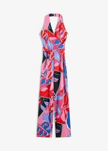 Overall aus Jersey Gr 40/42 Pink Blau Damen-Jumpsuit Onesie Einteiler Neu* - Bild 1 von 1