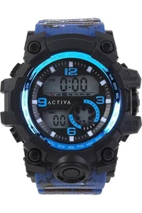 Shock Resistant Watch Blue - Picture 1 of 5