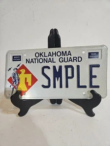 Placa de muestra rara de la Guardia Nacional de Oklahoma - Imagen 1 de 4