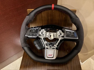 2015-2021 Subaru WRX STI Steering Wheel Alcantara Leather - image 1 of 4