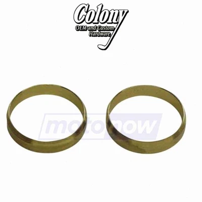 Colony Intake Manifold Seals for 1955-1956 Harley Davidson KH - Fuel & Air ji Foto 1 de 4