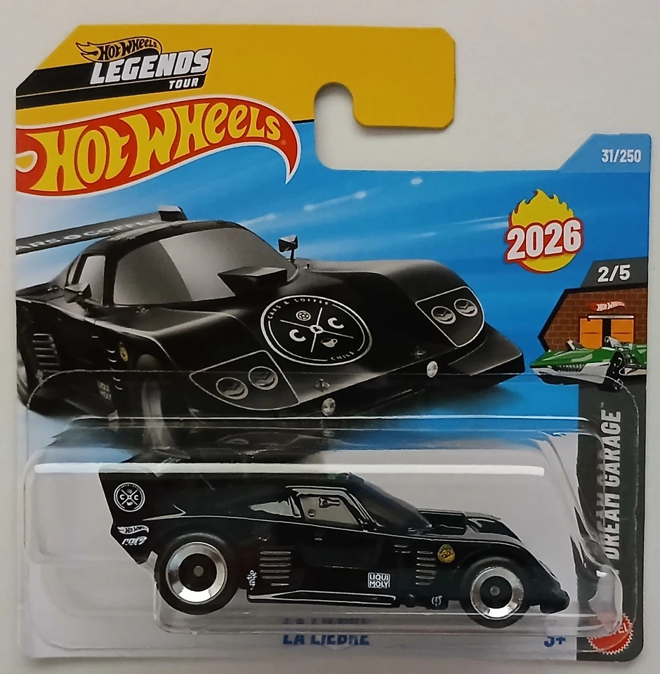 HOT WHEELS 2026 LA LIEBRE, ЧЕРНАЯ, КОРОТКАЯ КАРТОЧКА. - Изображение 1 из 1