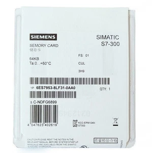 Scheda di memoria 6ES7 953-8LF31-0AA0 SIEMENS 6ES7953-8LF31-0AA0 S7-300 MMC NUOVA - Foto 1 di 3
