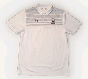 Southern Illinois Salukis SIU Under Armour Polo da golf da uomo - Medium M MVC NCAA - Foto 1 di 3
