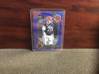 2024 Panini Select Jake Matthews /99 Blue Club Level Prizm #264 Falcons - Image 1 of 2