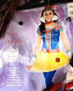 BRANDNEU Disney Prinzessin Schneewittchen Erwachsene HALLOWEEN Kostüm - Medium oder Lg - Bild 1 von 2
