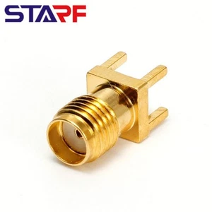For SMA RF Socket Connector Pack of Five for External For WiFi Antennas on PCB - Photo 1/12