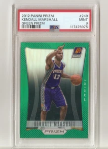 2012-13 Panini Prizm Kendall Marshall verde Prizm novato refractor RC #249 PSA 9 - Imagen 1 de 1