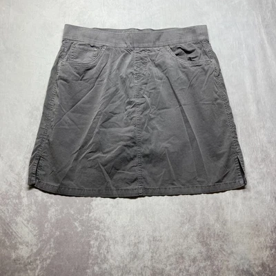 Skort Jag tamanho 10 cinza cambraia pull on - Imagem 1 de 4