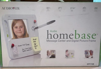 Audiovox Audio Home Base Message Center and Digital Picture Frame - Image 1 of 2