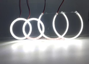For BMW E81 E82 E87 E88 headlight LED halo ring Demon angel eye lamp DRL white - Picture 1 of 25