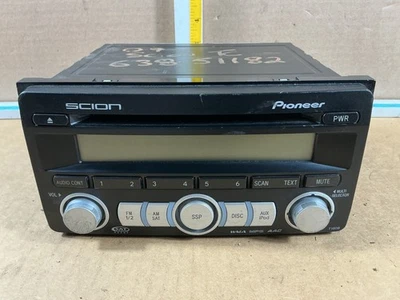 Receptor de radio AM FM 2008-2014 Scion xB xD tC reproductor de CD PT546-00080 OEM Foto 1 de 4