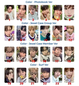 NCT WISH - COLOR Photobook / Jewel /SURF / tarjeta fotográfica oficial limitada kpop - Imagen 1 de 64