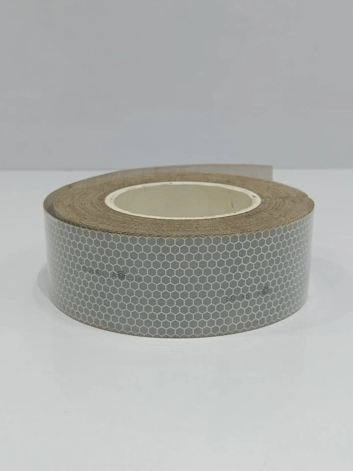 NASTRO RIFLETTENTE RETRÒ ARGENTO SOLES PER LA SICUREZZA MARITTIMA - Immagine 1 di 4