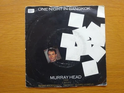 Murray Head One Night In Bangkok/Merano 7" 1984 Written By Abba Tim Rice Chess - Image 1 of 4
