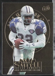 Emmitt Smith 1995 Ultra #80 Gold Medallion Dallas Cowboys - Picture 1 of 2