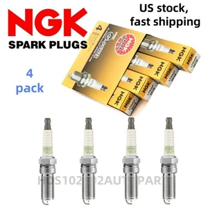 NGK 5019 G-Power Spark Plug 4 Piece Kit for Buick GMC Chevy Ford Mazda Mercury - Picture 1 of 5
