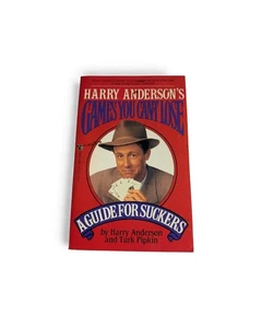GAMES YOU CAN'T LOSE BY HARRY ANDERSON & TURK PIPKIN (1989) / Vintage Game Book - Picture 1 of 2