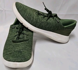 Kizik Madrid Eco Knit olivgrüne Schuhe Slipper Herren Größe 11 Weite Damen 12,5 Weite - Bild 1 von 16