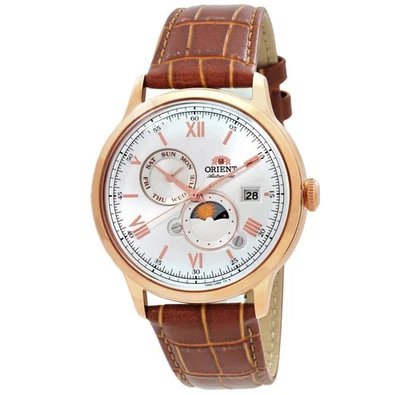 Reloj para hombre Orient Bambino automático esfera blanca RA-AK0801S Foto 1 de 3