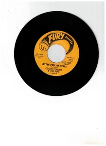 Gladys Knight & the Pips R&B 45 (Fury 1054) Letter Full Of Tears/You Broker Your - Picture 1 of 2