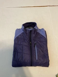 Smartwool Women's L PhD Smartloft Divide Full Zip Blue Merino Wool Puffer Jacket - Picture 1 of 8