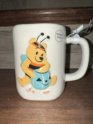 Rae Dunn DISNEY Winnie the Pooh HALLOWEEN Double Sided Mug NWT New Release 2025 - Image 1 of 4