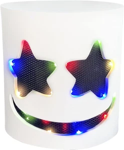 Halloween Mask, Christmas Party Mask, Light up Flashing DJ Music Festival Hallow - Picture 1 of 12