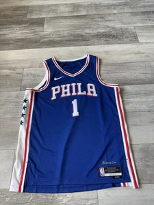 Nike James Harden #1 Herren Gr. 52 XL Swingman Philadelphia 76ers Blau Trikot - Bild 1 von 13