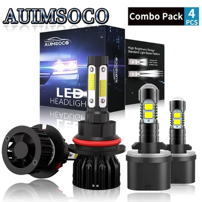 Faros LED blancos fríos para Nissan Xterra 2003-2004 deportivo utilitario 4 puertas Foto 1 de 4