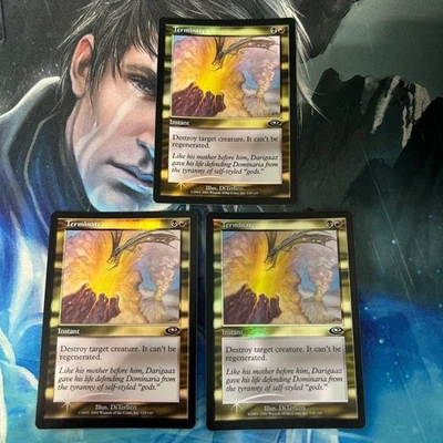 MTG  Foil Terminate Pls English En 3-Piece Set - Image 1 of 2