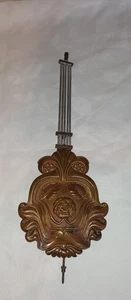 Altes Uhrenpendel Pendel f Freischwinger Wanduhr Regulator Uhrwerk Uhrmacher - Bild 1 von 3