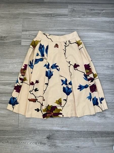 Dries Van Noten Floral Pattern Midi Skirt Size 38 - Picture 1 of 12