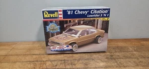 Vintage Revell 1/25 81 Chevy Citation Lowrider 3 in 1 Modellbausatz Neu Sealed - Bild 1 von 9