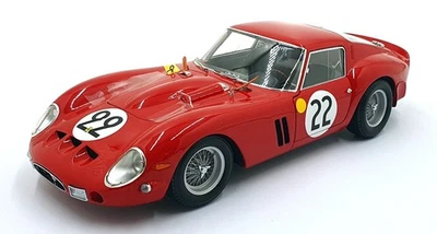 Kyosho 1/18 Scale Diecast 08438B - 1962 Ferrari 250GTO Le Mans #22 - Red - Image 1 of 4