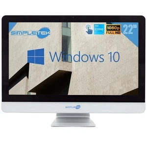AIO ALL IN ONE I3 22" FHD ÉCRAN TACTILE 8GB RAM SSD 240GB WINDOWS 10 M.2 PC FIXE - Photo 1/7