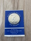 1970 Panama Central American & Caribbean Games Commemorative 5 Balboas Silver