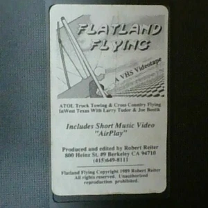 Larry Tudor & Joe Bostik ATOL Flatland Flying Cross Country Texas, Airplay [VHS] - Picture 1 of 1