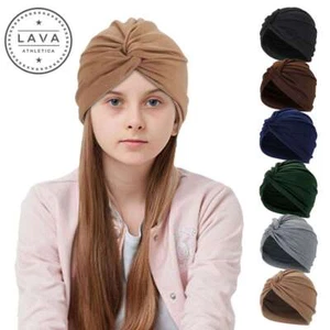 Head Wrap Beanie Hat Muslim Women Head Wrap Chemo Cap Headwear Turban Hats LAVA - Picture 1 of 18