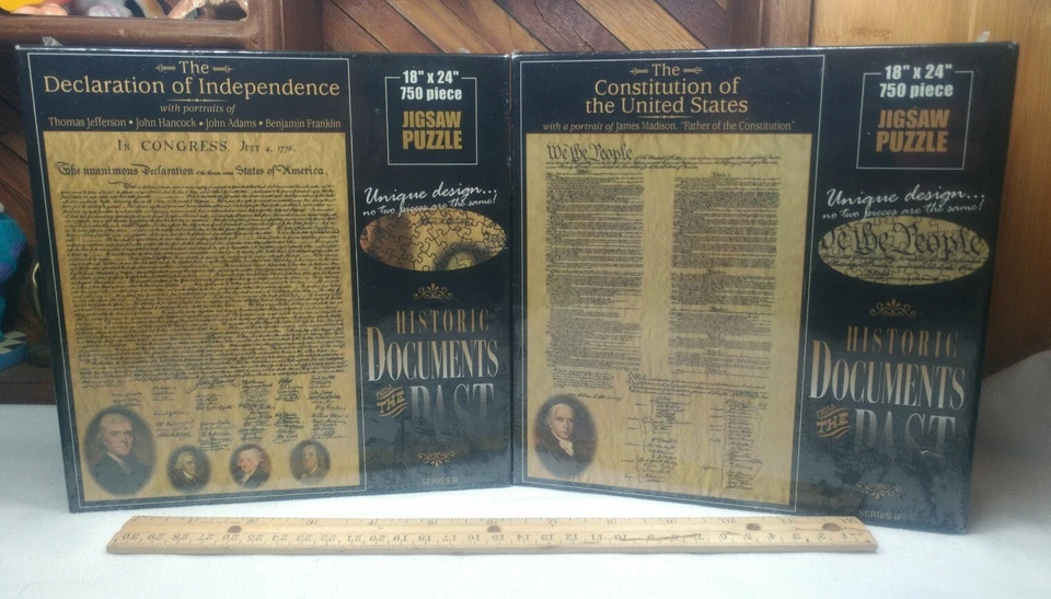 American Documents The Declaration of Independence Puzzle 750pc 18x24