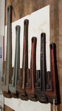 Ridgid Aluminum / Steel Pipe Wrench Lot Of 6.      14 in  -36 in  USA MADE