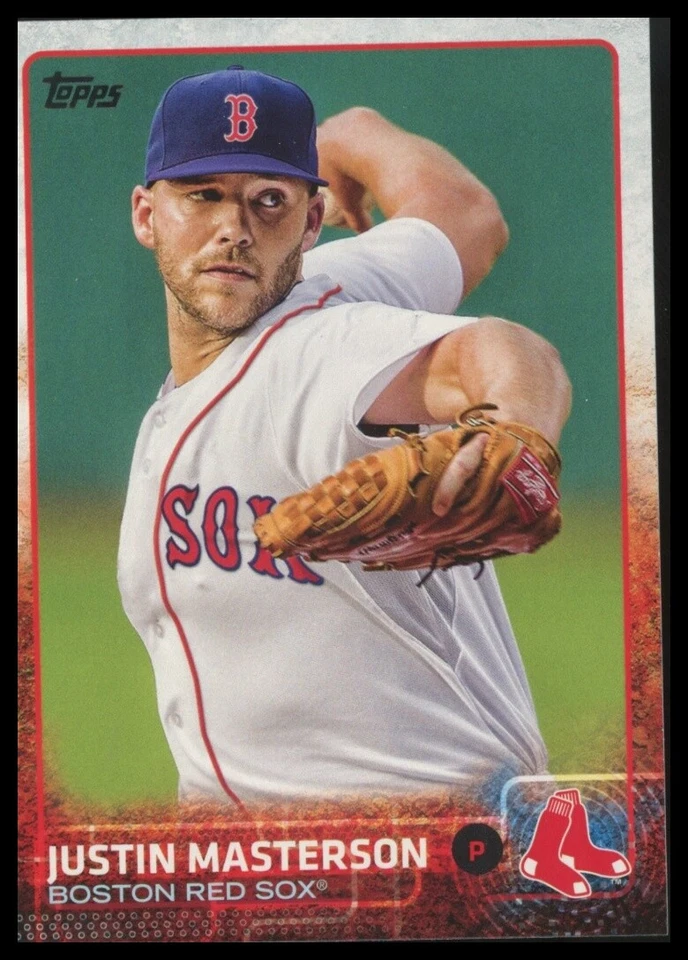 2015 Topps #433 Justin Masterson Boston Red Sox - Image 1 of 1