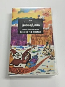 Vintage Neiman Marcus 1992 Christmas Book Behind the Scenes VHS Video Tape - Picture 1 of 3