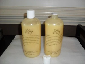 PHILOSOPHY FALLING IN LOVE PERFUMED OLIVE OIL BODY SCRUB Total 32 OZ ~ 2 X 16 - Picture 1 of 2