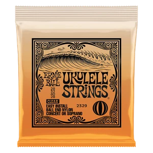 Ernie Ball Konzert/Sopran Nylon Ball End Ukulele Saiten - klar - Bild 1 von 1