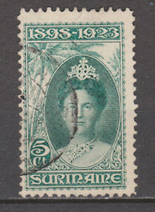 Suriname 104 used Jubileumzegels 1923