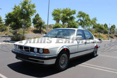 适用于:1987 - 1994 宝马 7 系列 E32 车轮井拱不锈钢挡泥板装饰 4 件 — 第 1/3 张图片